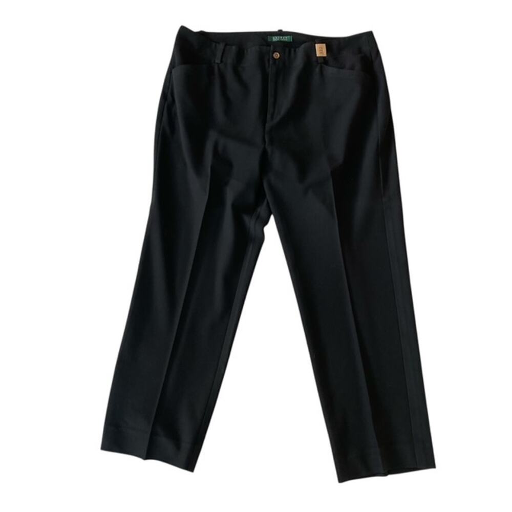 Lauren Ralph Lauren Black Dress Pants - Size 16